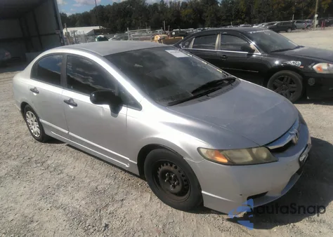 2009 Honda Civic Vp from USA, damaged, VIN 19XFA16379E014934